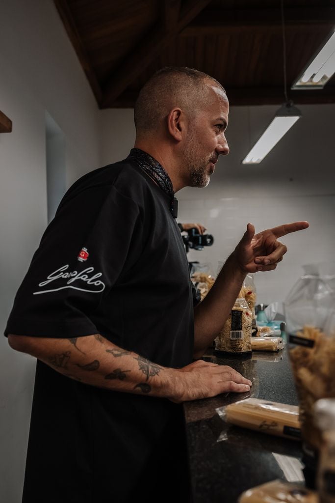 Gianni Pinto es uno de los cocineros italianos de referencia en Madrid.