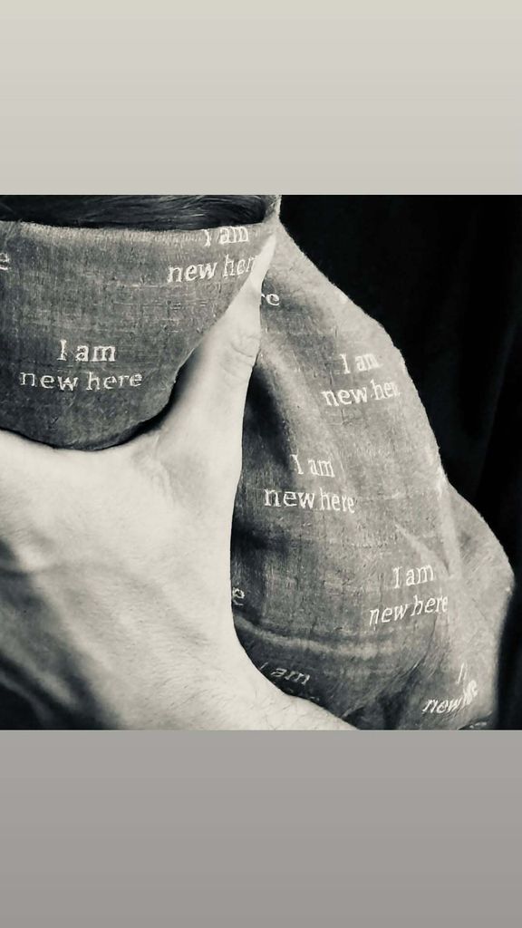 Otra de las fotografías que subieron con el mensaje "I am new here"