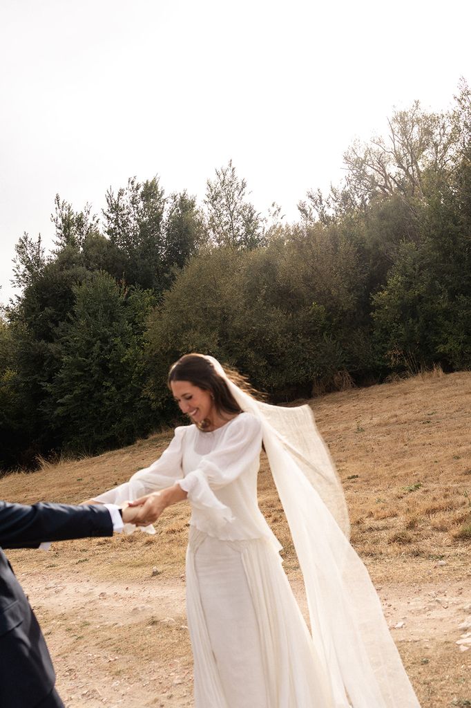 El vestido de novia de Rocío de María Gadea
