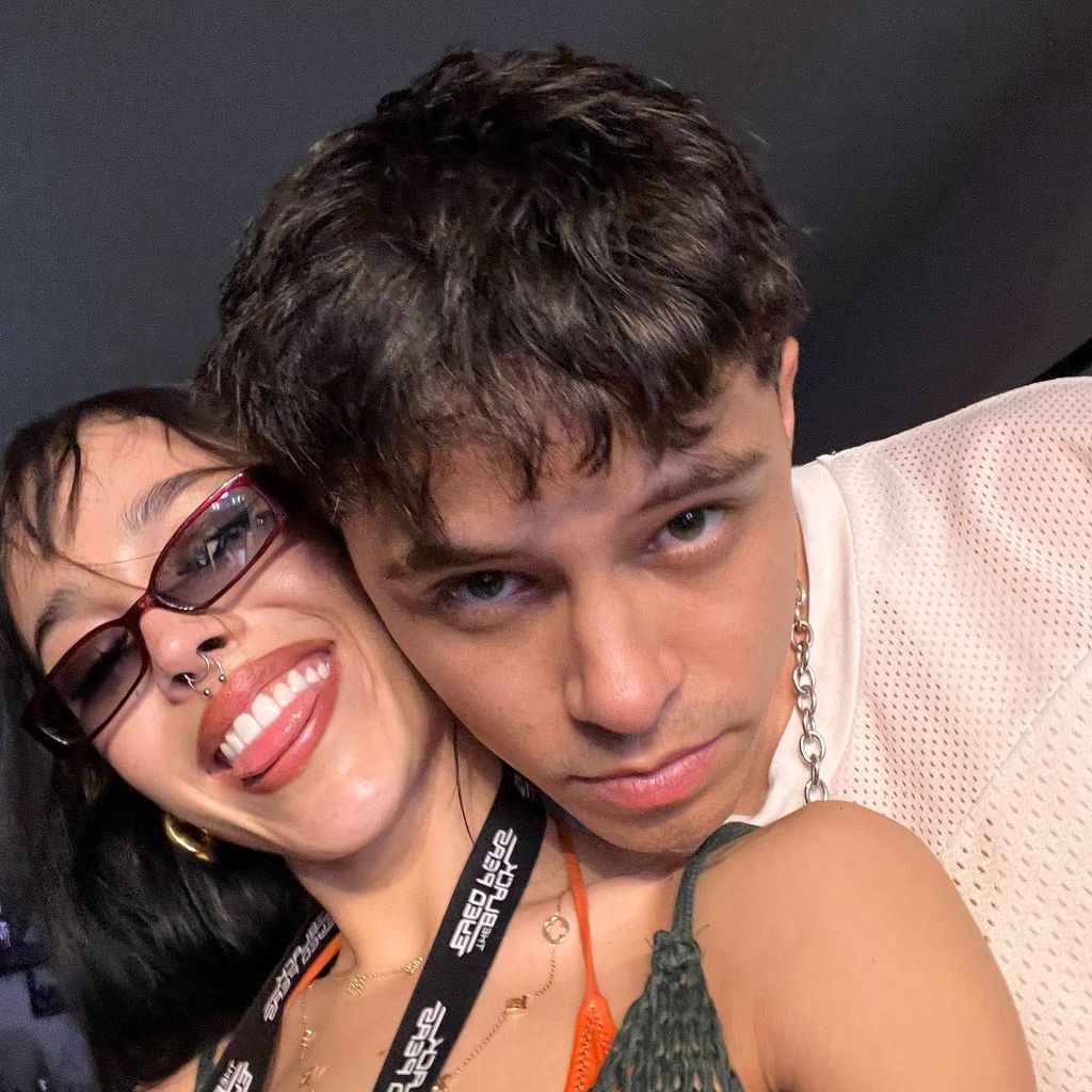 Danna Paola y Álex Hoyer