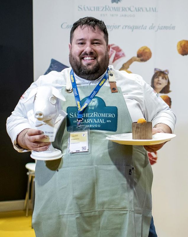 Juan Monteagudo, autor de la mejor croqueta de jamón