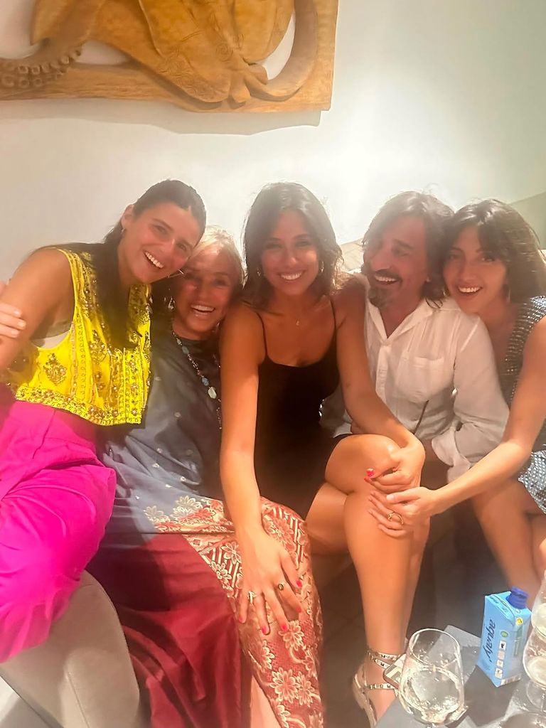 Tana Rivera también estuvo en la fiesta