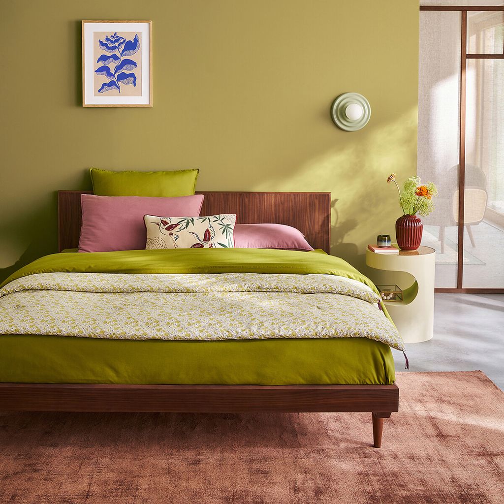 Estructura de cama en madera