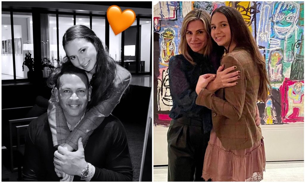 Alex Rodriguez y sus hijas