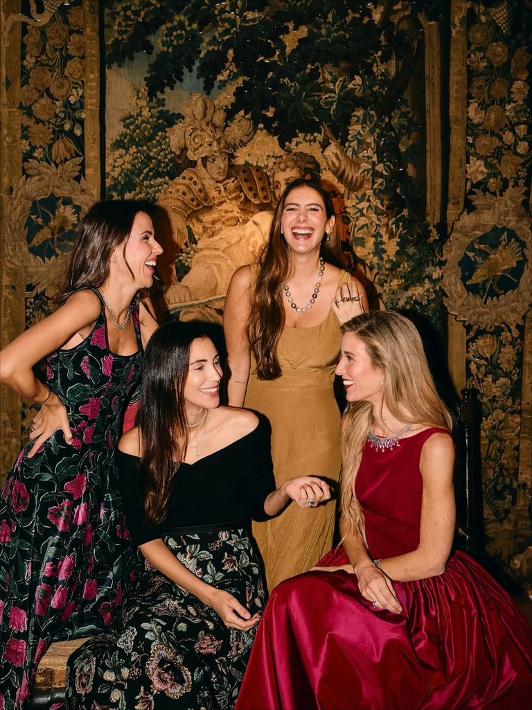 Inés de Cominges, muy elegante en una cena en Madrid.