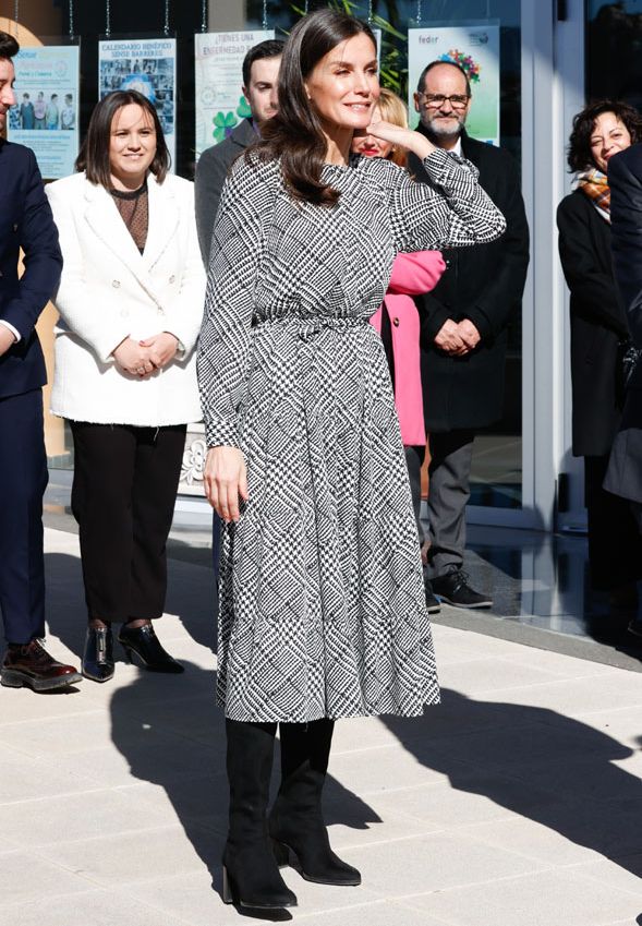 Reina Letizia vestido Pedro del Hierro