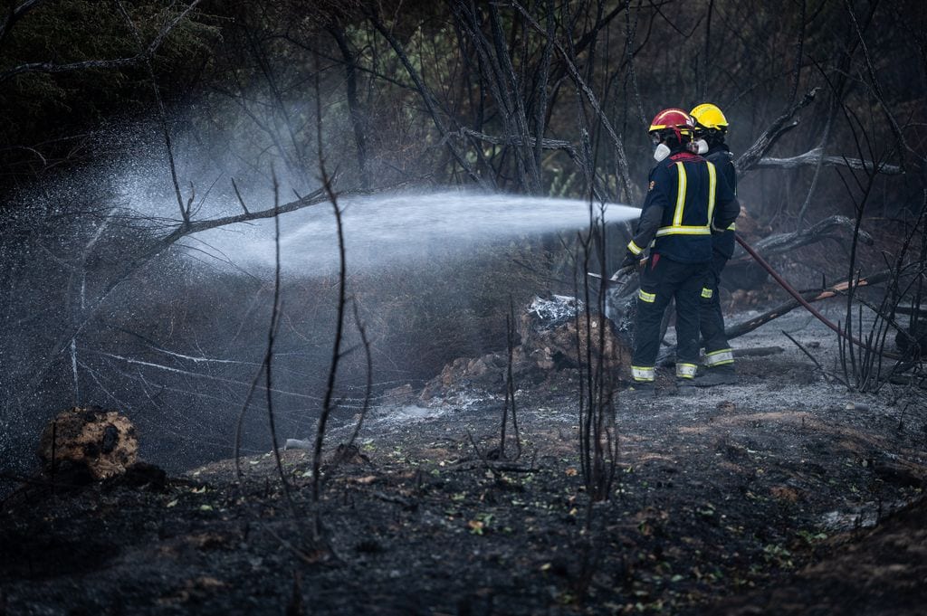 Incendio en Tres Cantos
