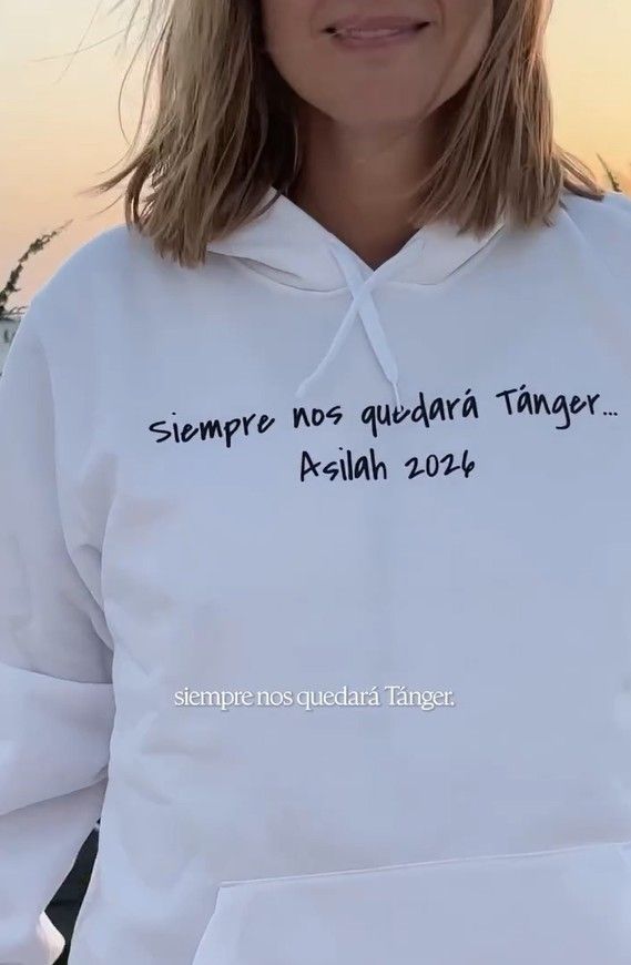 Sudaderas con mensaje en la despedida de soltera de Sandra Barneda