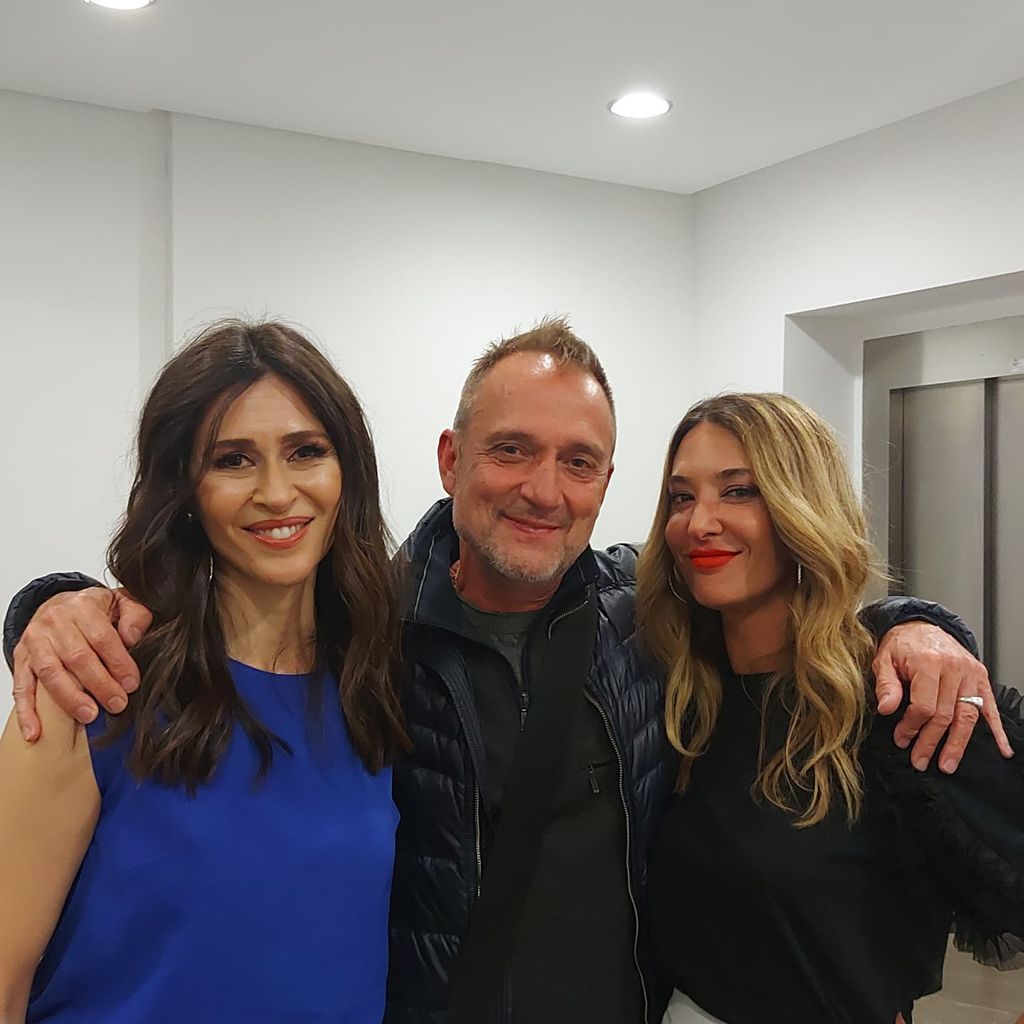 Gonzalo junto a Ella Baila Sola