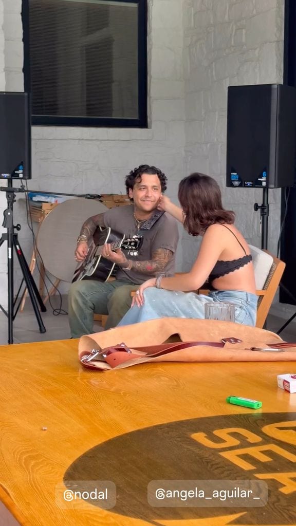 La pareja no deja lugar a dudas de la conexión que hay entre ambos
