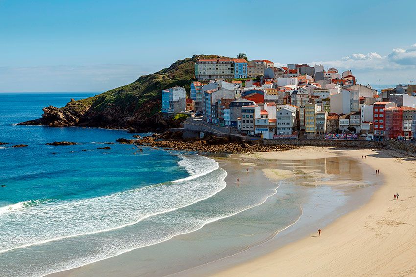 Malpica de Bergantiños en la Costa da Morte, Galicia