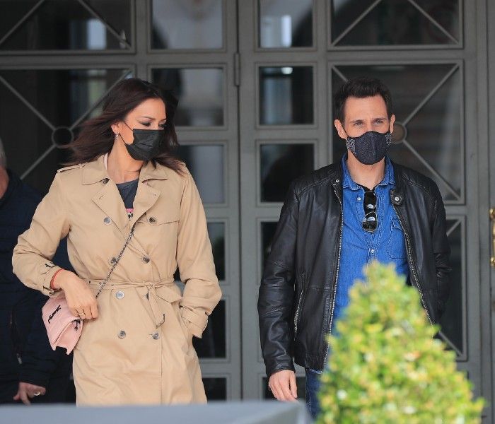 Patricia Pardo y Christian Gálvez