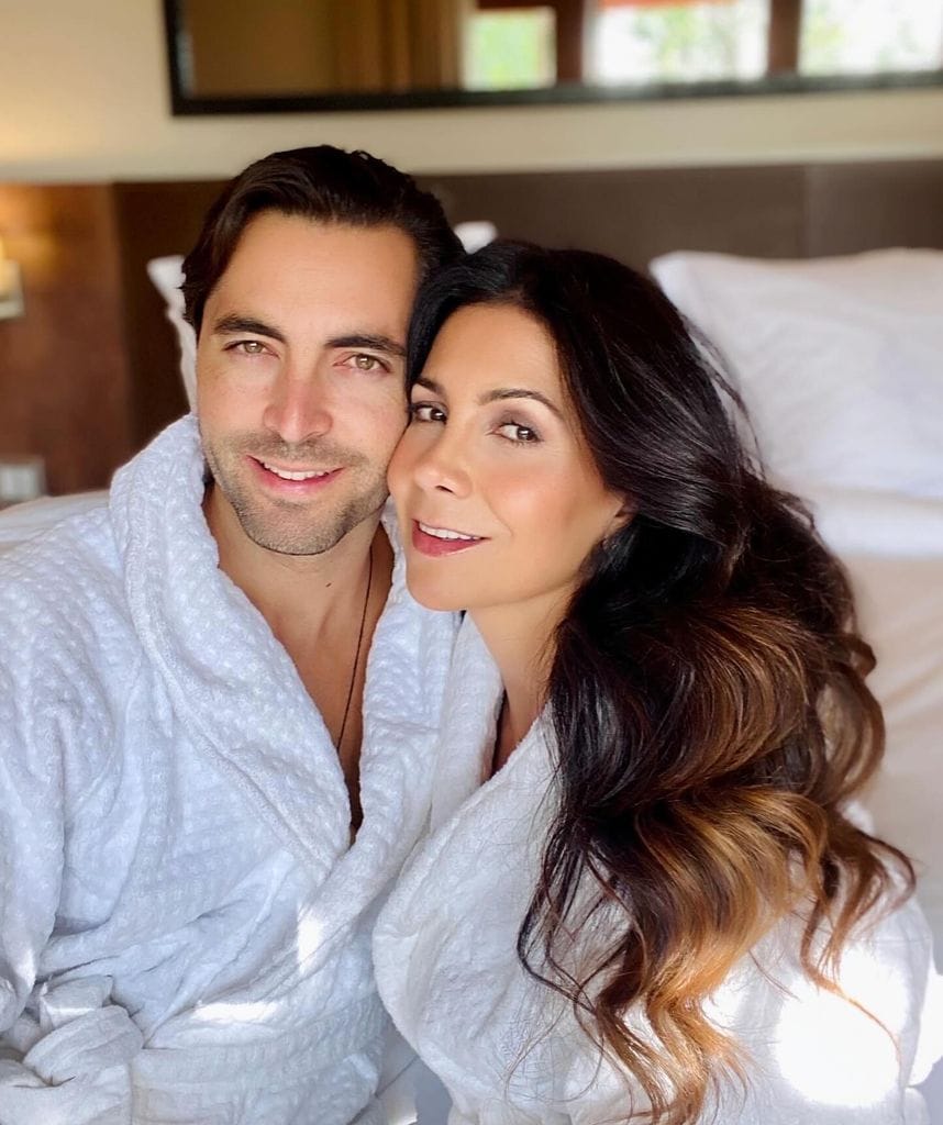 Paty Manterola y su esposo, Forrest Kolb, llevan 13 años casados.