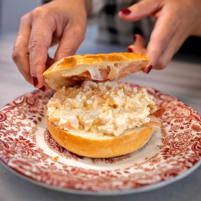 Tamago Sando de Krombol Bakery