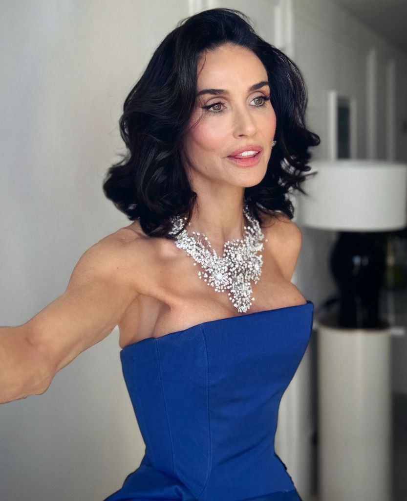 Demi Moore antes de salir hacia el Festival de Cannes 2026