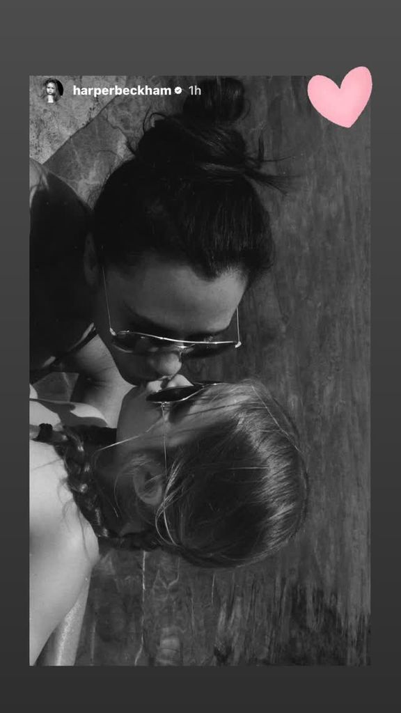 Victoria y Harper Beckham
