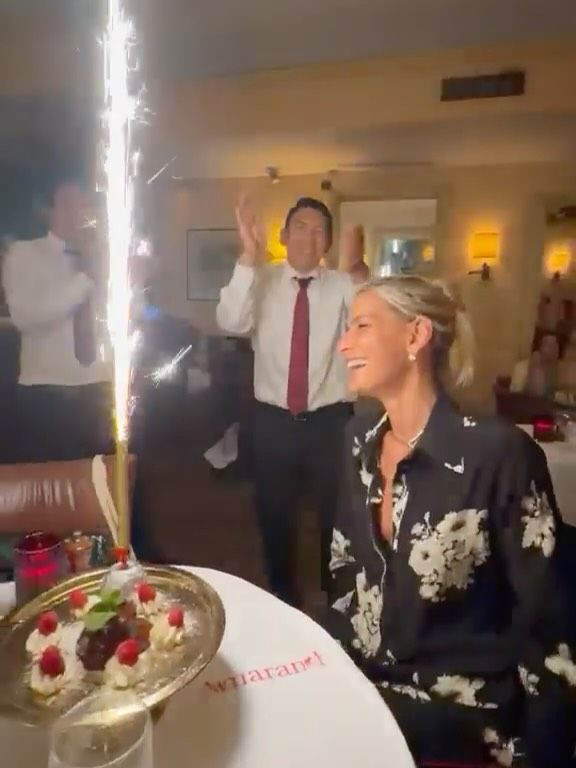 Tatiana Blatnik celebra su 46 cumpleaños en Nueva York
