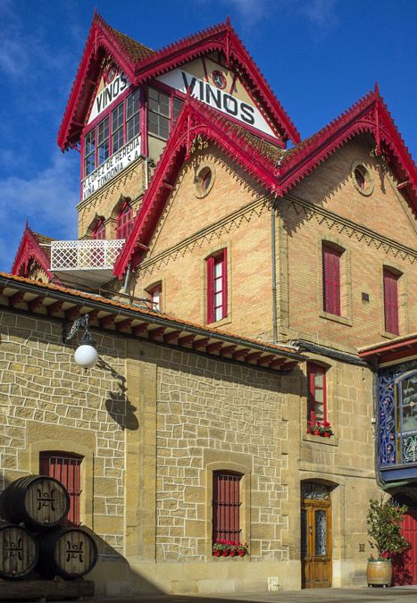 López de Heredia Viña Tondonia, una de las siete bodegas enmarcadas en el Barrio de la Estación, en Haro.
