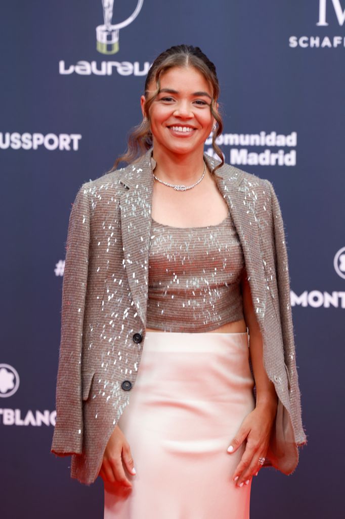 La tenista Jasmine Paolini en los premios Laureus 2026