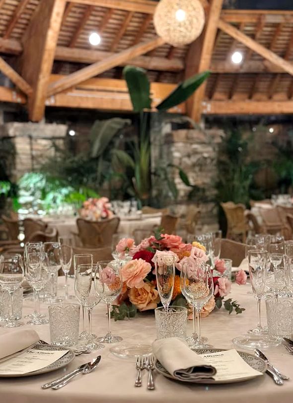 Mas Marroch es el espacio que la familia Roca dedica a eventos y está dirigido de Encarna Tirado (esposa de Josep Roca)