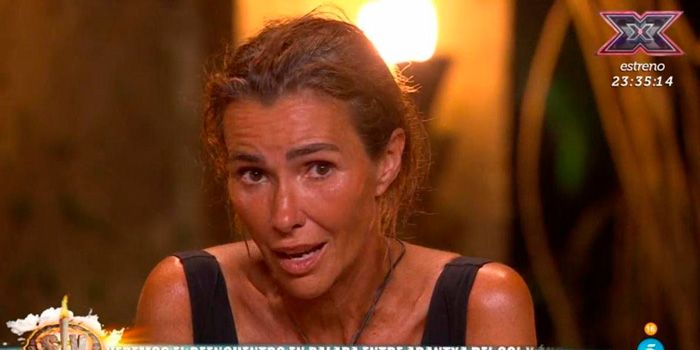 Arantxa del sol, muy decepcionada