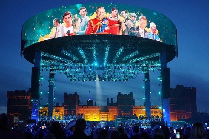 Los reyes Carlos y Camilla celebran su coronación con un gran concierto