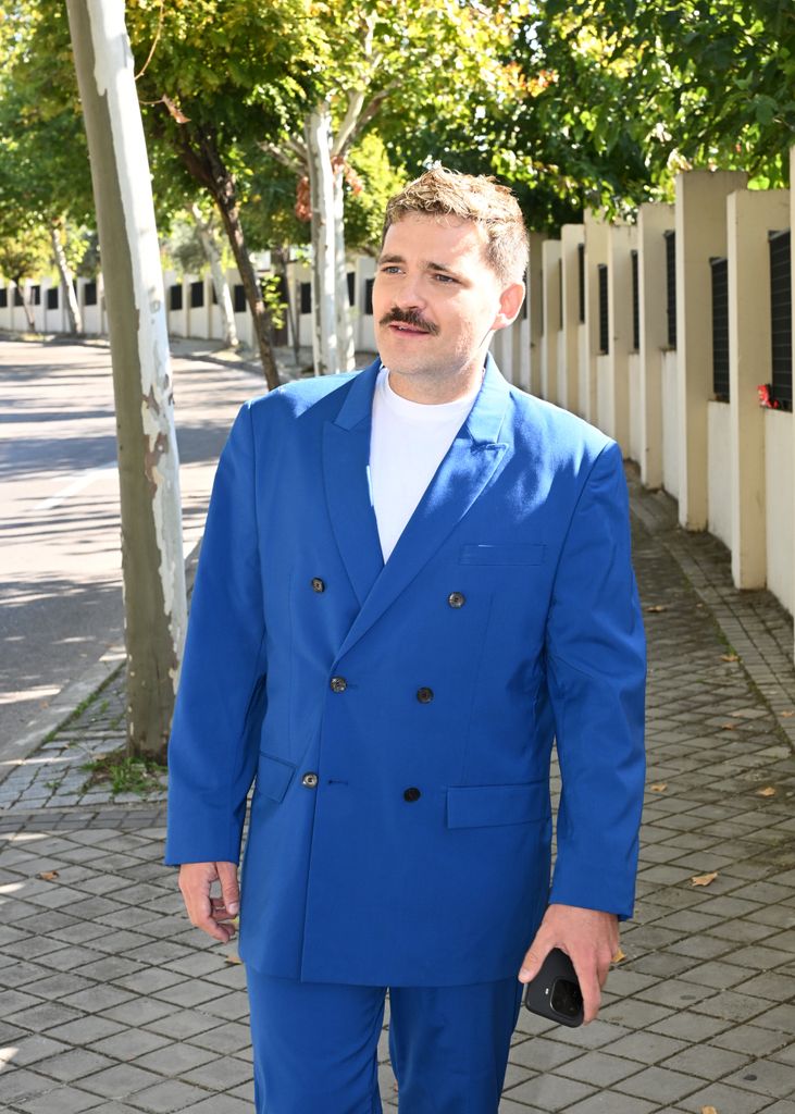 Adam Jezierski en la boda de Andrea Duro