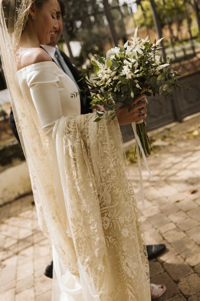 Vestido de novia de Inés Martín Alcalde