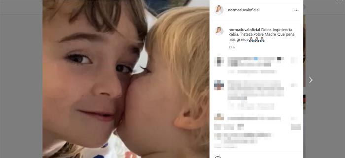 Mensaje de Norma Duval para Anna y Olivia, las niñas de Tenerife