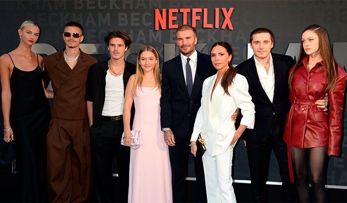Victoria y David Beckham