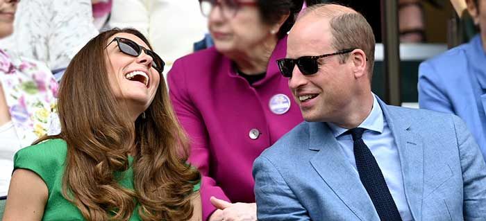 Kate Middleton reaparece en Wimbledon tras unos días de cuarentena