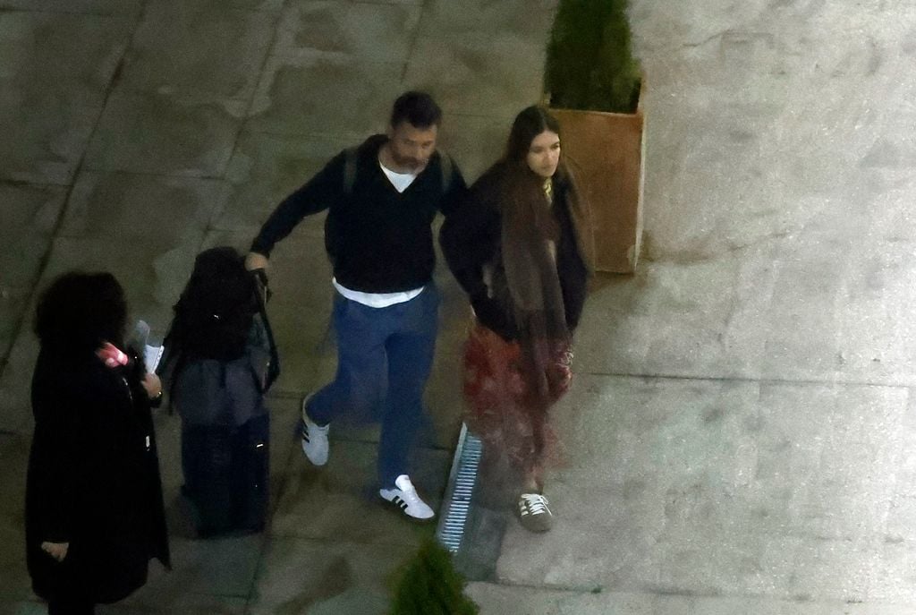 Sara ha estado acompañada, en todo momento, de su chico, Jota Cabrera