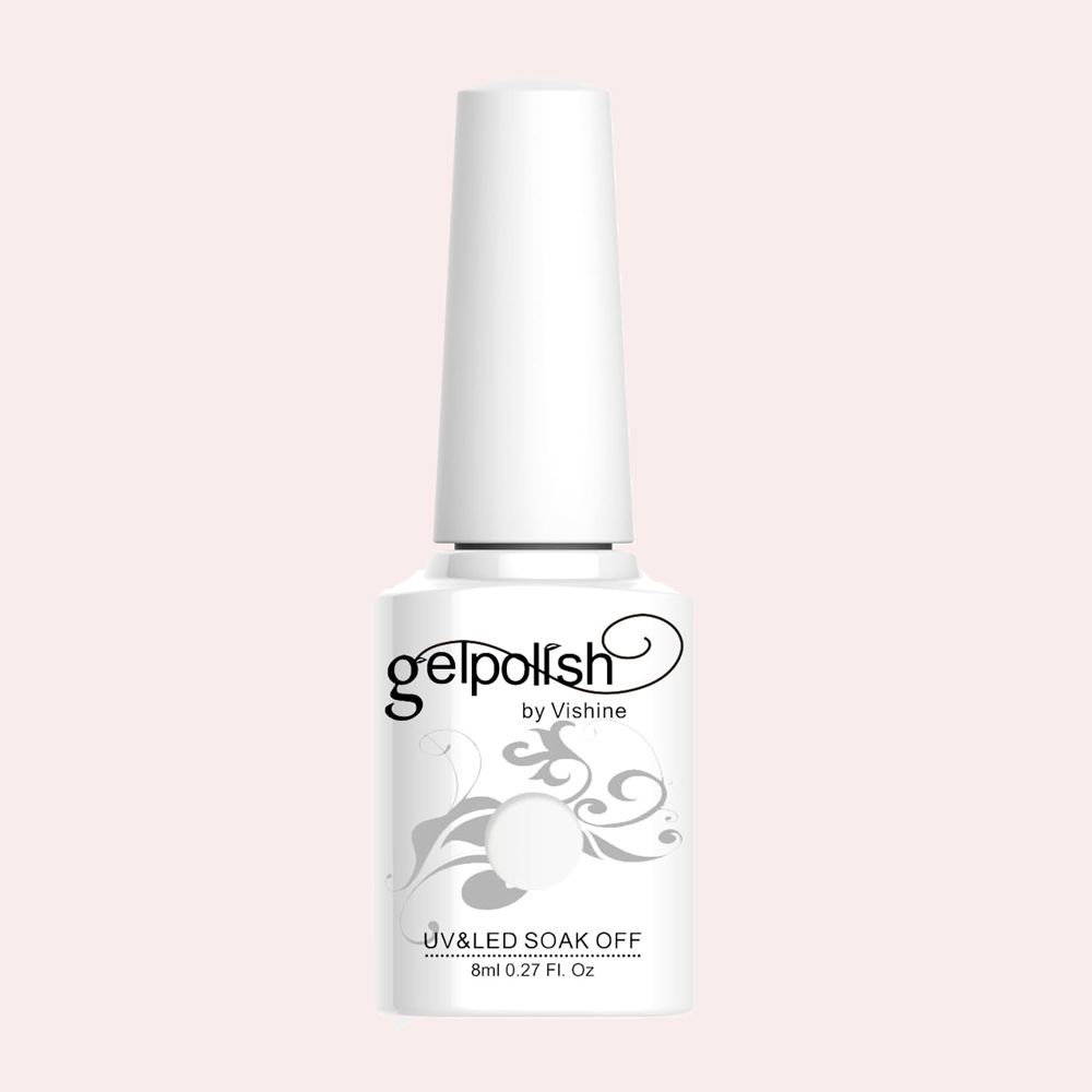 Vishine Esmalte Gel Semipermanente Blanco Lechoso