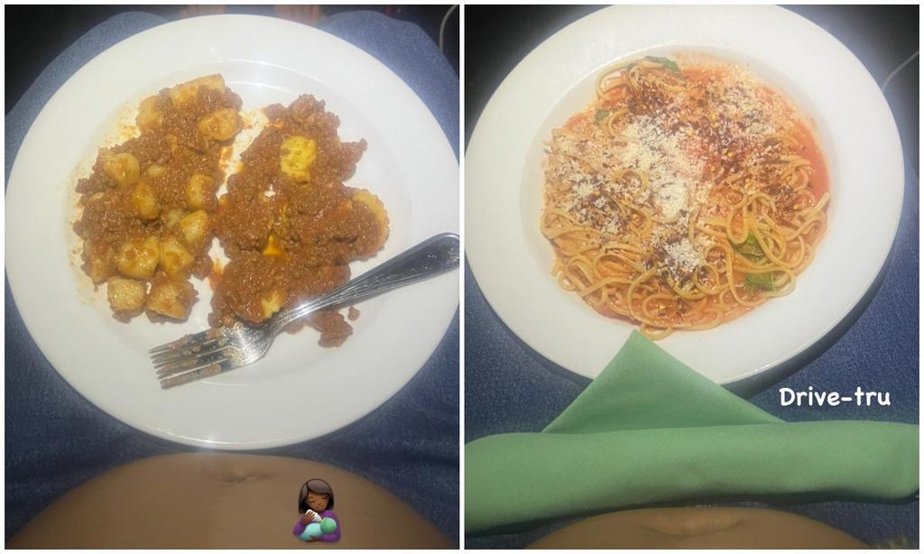 Rihanna y su antojo de pasta