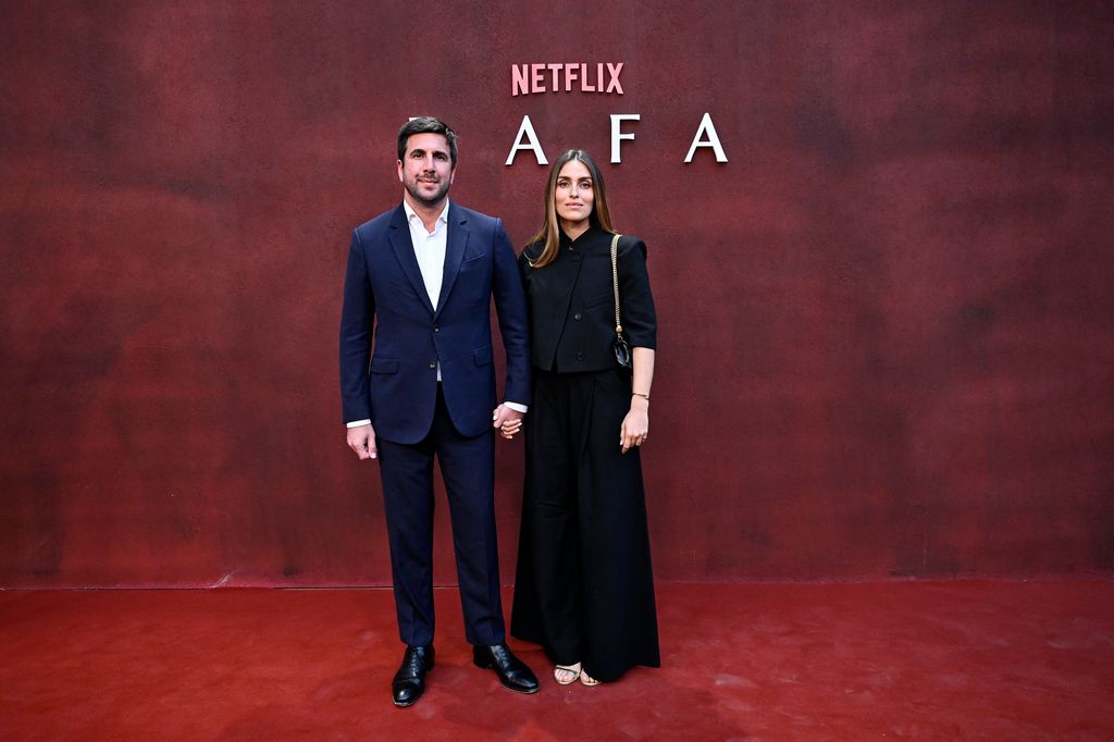 La pareja en la gran noche de Rafa Nadal