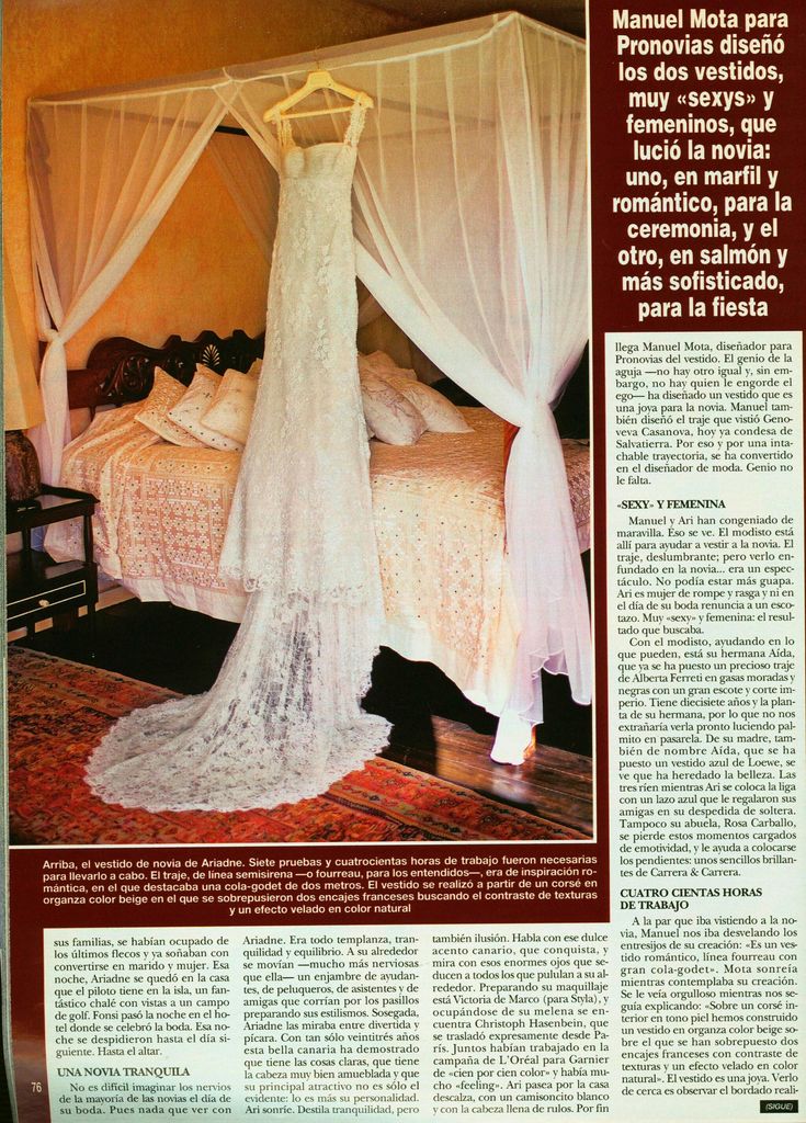Ariadne Artiles y Fonsi Nieto HOLA PLUS