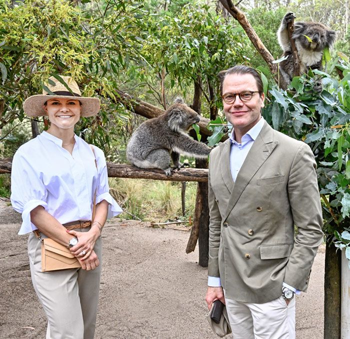 Victoria y Daniel de Suecia de viaje oficial por Australia