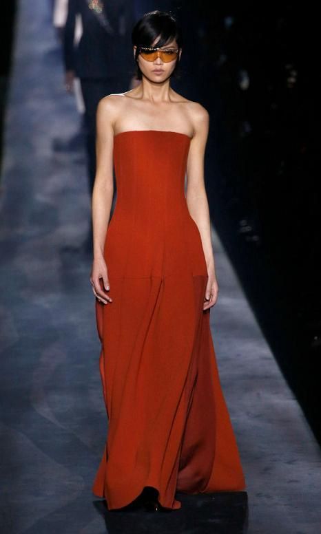 rojo tonos tendencia invierno givenchy runway8