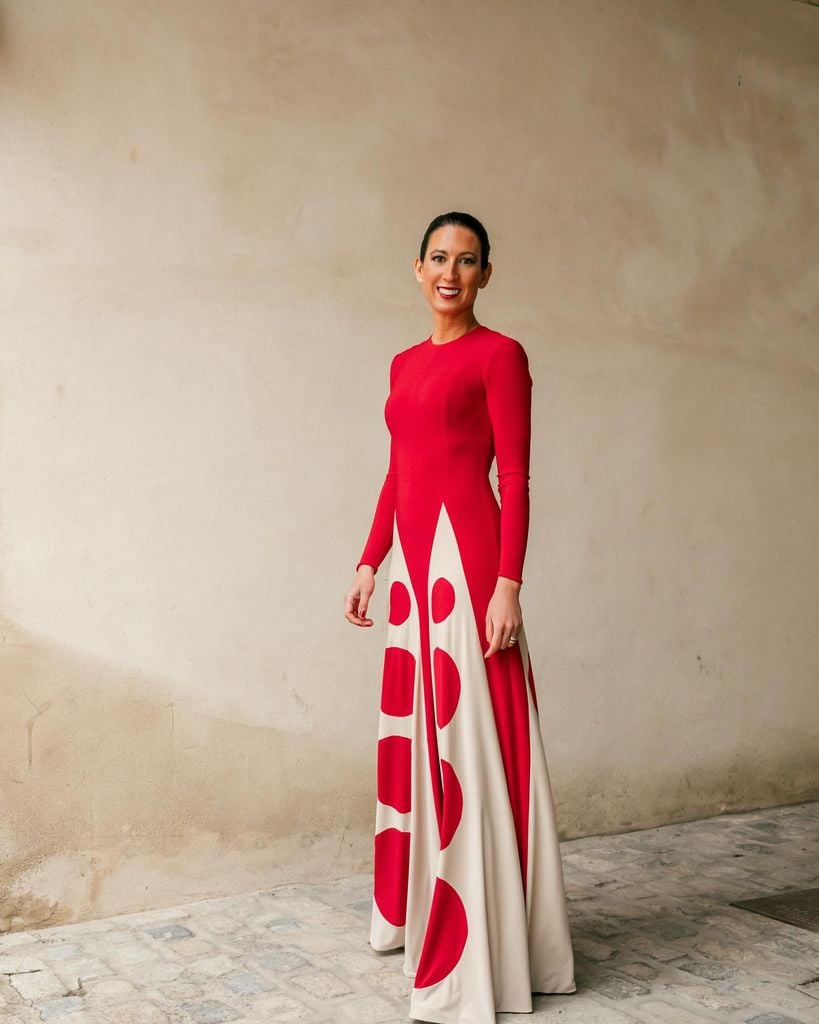 Vestidos de invitada de boda de primavera sevillanas Marta