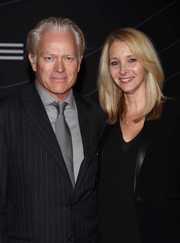 Lisa Kudrow y su marido, Michel Stern