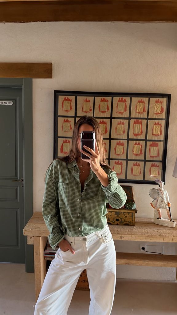 María Pombo, en la nueva casa de sus padres en Segovia