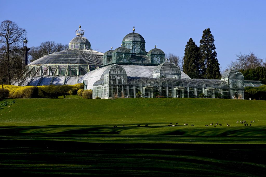El Castillo de Laeken es una joya de cristal