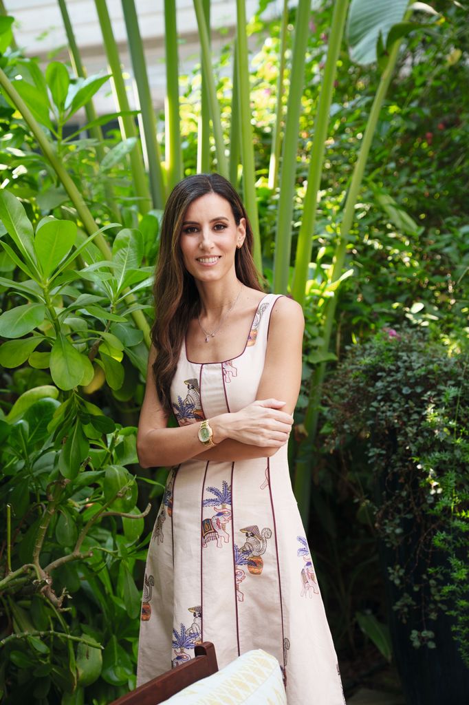 Ana Boyer embarazada de su cuarto hijo, una niña.