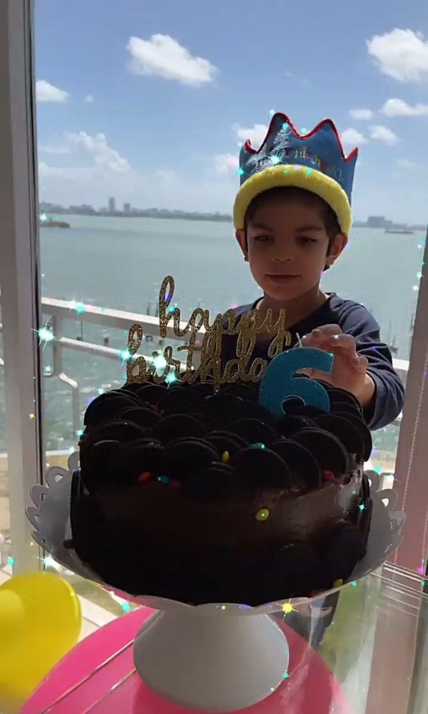 alejandra espinoza y su hijo matteo