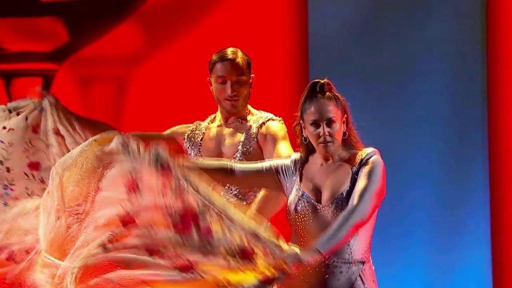 Anabel Pantoja, en la final de 'Bailando con las Estrellas'