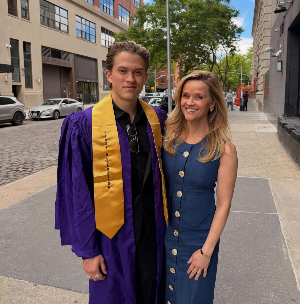 Reese Witherspoon y su hijo Deacon