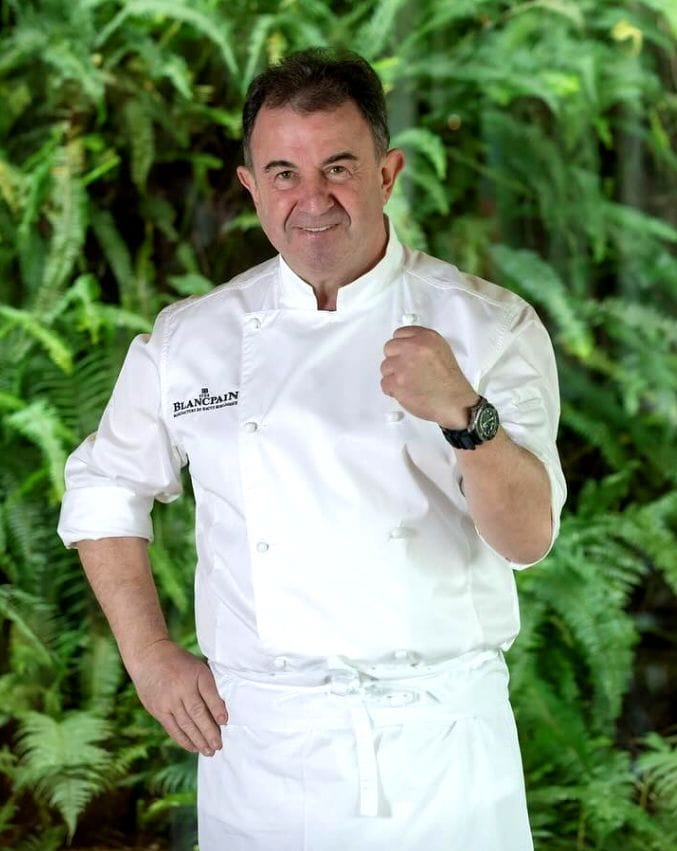 Martín Berasategui, el chef español con más estrellas Michelin.