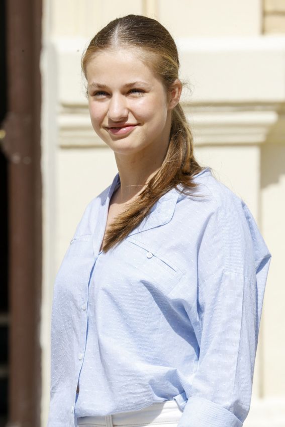 El look más informal de la princesa Leonor en su ingreso a la Academia Militar de Zaragoza