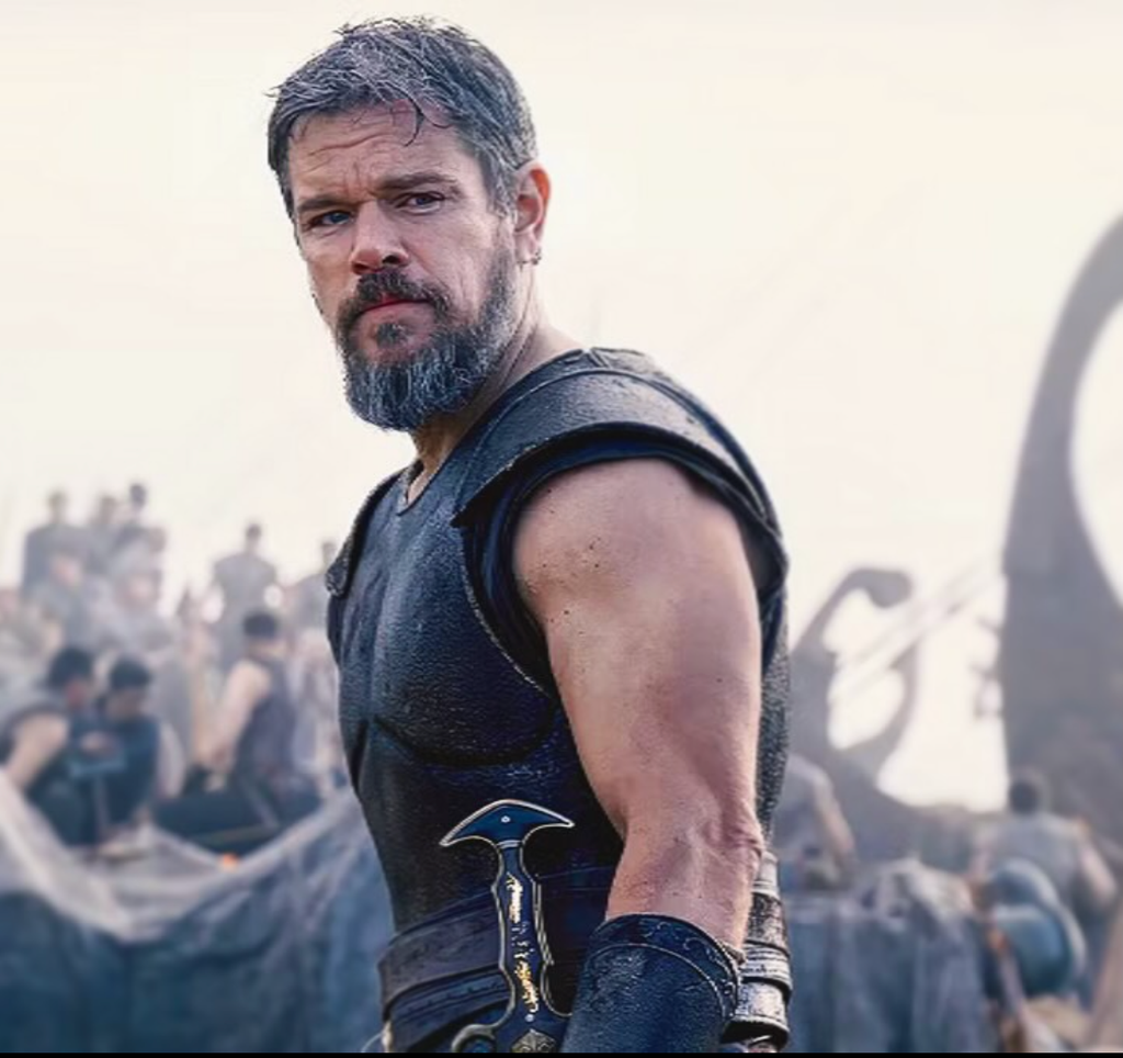 Matt Damon se puso muy musculoso para interpretar al rey Odiseo en "La Odisea"