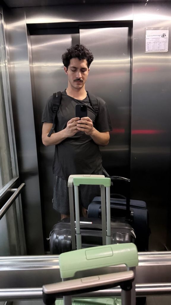 Chino Darín se despide de Buenos Aires